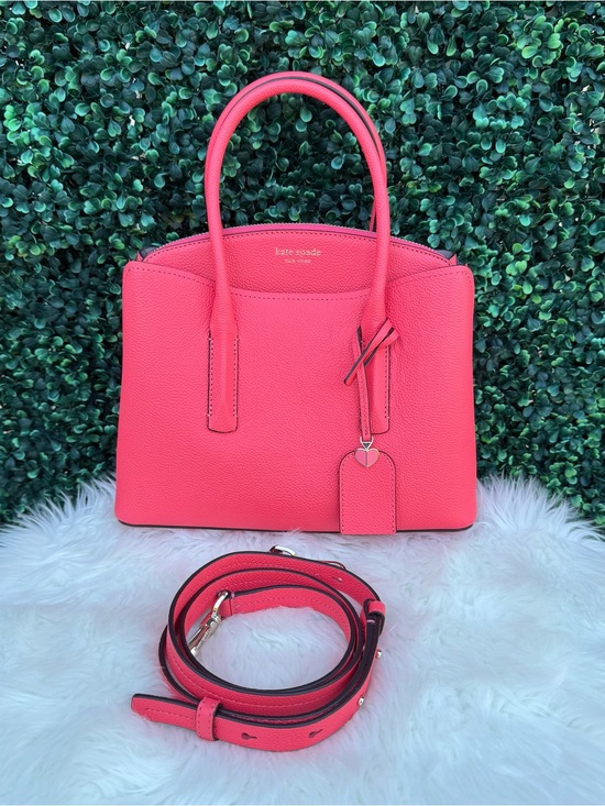 kate spade Handbags - Kate Spade Medium Margaux Satchel in Lychee